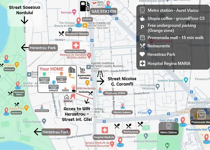 Win Herastrau Cloud アパート
